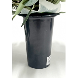 Komplet wiązanka i bukiet BOŻONARODZENIOWY PREMIUM odc. FIOLET z bombkami