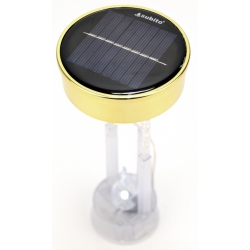 ZNICZ SOLARNY nakładka daszek na znicz REGULOWANY 2x tryby świecenia
