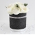 BUKIET Flower Box czarno srebrny RÓŻE i PEŁNIKI - nr 40