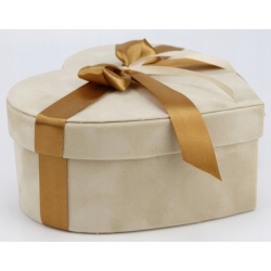 Bukiet LUX Flower Box WELUROWE Serce mix kwiatów