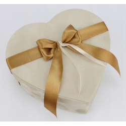 Bukiet LUX Flower Box WELUROWE Serce mix kwiatów