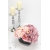 Bukiet LUX czarny Flower Box MIX różowych kwiatów