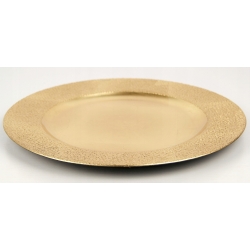 PODTALERZ ZŁOTY STONE 33cm podkładka dekor LUX