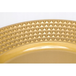 PODTALERZ ZŁOTY PIRA 33cm podkładka dekor LUX