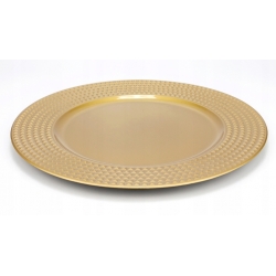 PODTALERZ ZŁOTY PIRA 33cm podkładka dekor LUX