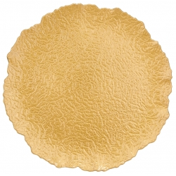 PODTALERZ ZŁOTY FLORA 33cm podkładka dekor LUX