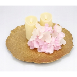 PODTALERZ ZŁOTY FLORA 33cm podkładka dekor LUX