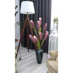 Sztuczna TRAWA PAMPASOWA 4x gęste gałązki FIOLET