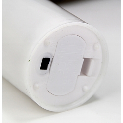 ŚWIECA LED BIAŁA a'la wosk światło MRYGAJĄCE 12cm