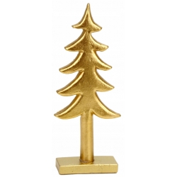 Figurka CHOINKA ZŁOTA dekoracja wys. 15cm