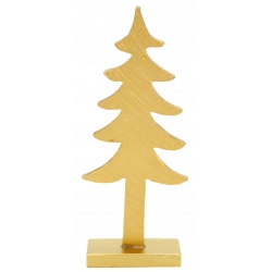 Figurka CHOINKA ZŁOTA dekoracja wys. 15cm