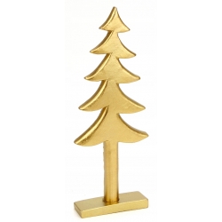 Figurka CHOINKA ZŁOTA dekoracja wys. 20,5cm