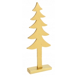 Figurka CHOINKA ZŁOTA dekoracja wys. 20,5cm