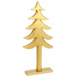 Figurka CHOINKA ZŁOTA dekoracja wys. 26cm