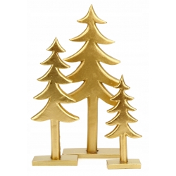 Figurka CHOINKA ZŁOTA dekoracja wys. 26cm