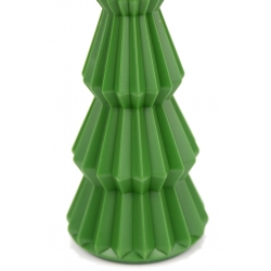 ŚWIECA LED CHOINKA ZIELONA światło białe ciepłe lekko migające 20cm