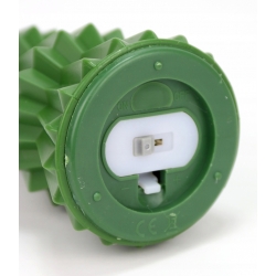 ŚWIECA LED CHOINKA ZIELONA światło białe ciepłe lekko migające 20cm