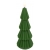 ŚWIECA LED CHOINKA ZIELONA światło białe ciepłe lekko migające 20cm