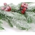 Gałązka świąteczna, sztuczny ŚWIERK klasyczny z czerwonymi kulkami Dł. 65cm
