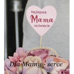 BILECIK z Twoimi życzeniami do bukietu Flower Box
