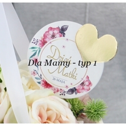 BILECIK z Twoimi życzeniami do bukietu Flower Box